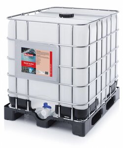 Demineralised Water 1000L IBC - Lime-Free, Pure & Ready to Use