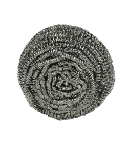Stainless Steel Scourer Large - Extra Strong - 2 Pack - For Pans, Grills & Stubborn Dirt