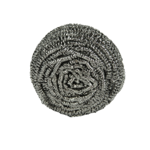 Stainless Steel Scourer Large - Extra Strong - 2 Pack - For Pans, Grills & Stubborn Dirt