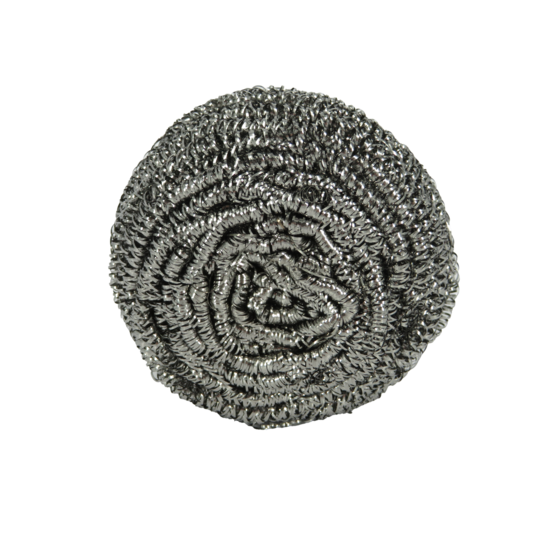 Stainless Steel Scourer Large - Extra Strong - 2 Pack - For Pans, Grills & Stubborn Dirt