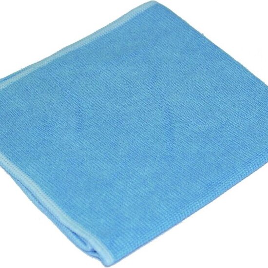 Microfibre Cloth 40 x 40 cm - Heavy Duty 150 g - Blue - 1 pc