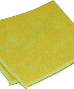 Microfibre Cloth 40 x 40 cm - Heavy Duty 150 g - Yellow - 1 pc