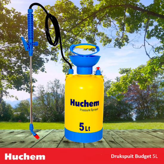 Huchem Pressure Sprayer 5L - Budget Garden & Cleaning Sprayer - 3 bar