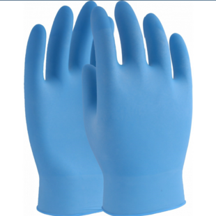 Hantex Nova - Blue 3 Mil Nitrile Powderfree Box of 100