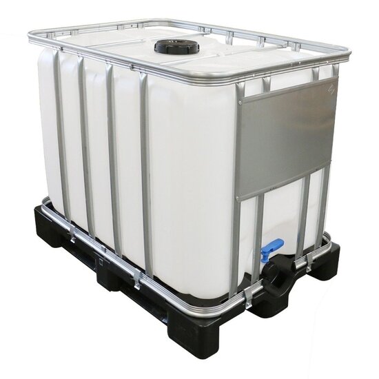 Huchem IBC Container 600L - Used - Rinsed - Multibox Liquid Container / Tank