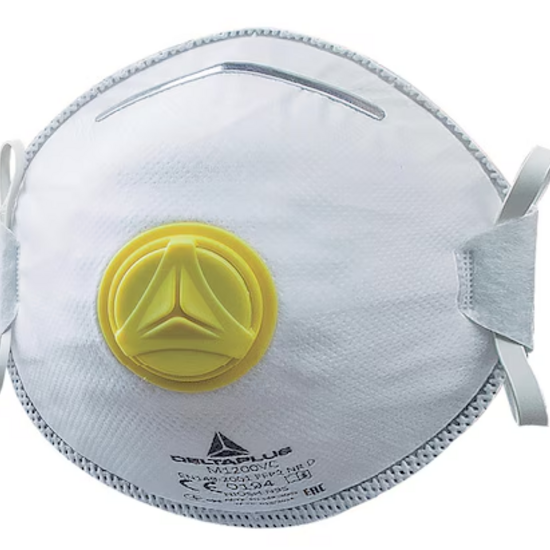 Huchem Deltaplus M1200VC FFP2 Valved Mask (Box of 10)