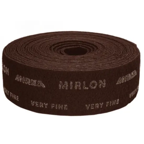 Huchem Mirka Maroon Abrasive Scourer Roll 100mm x10m
