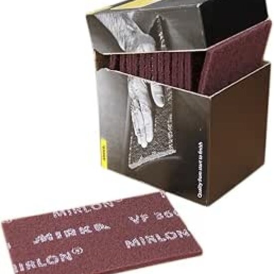 Huchem Mirka Maroon Very Fine Pads (box of 20)