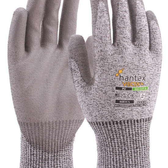 Huchem Hantex Vecta+ PU Palm Coated - Cut Level D