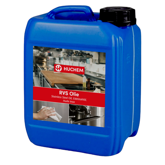 Huchem RVS Olie 5L | Pleje & Beskyttelse af Rustfrit Stål