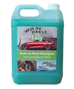 Easy Bil- & Bådshampoo 5L | Shampoo med Voks til Bil Båd & Camping