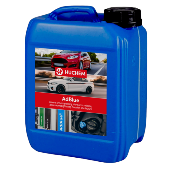 Huchem AdBlue | 5 L | Udstødningsvæske | NOx-reduktion | Til Dieselmotorer