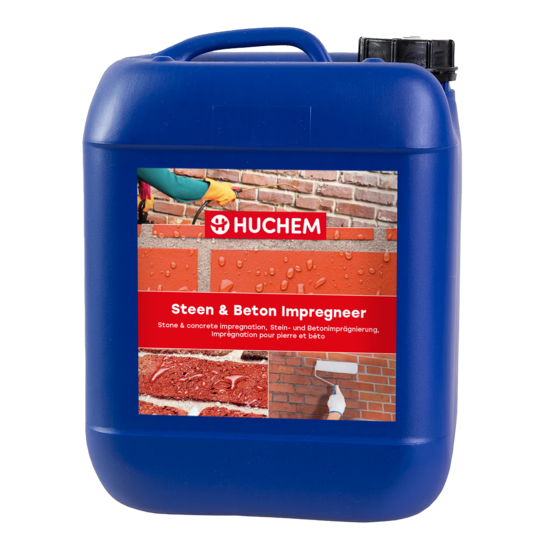 Huchem Beton- og stenimprægnering 10 L | Vandafvisende beskyttelse