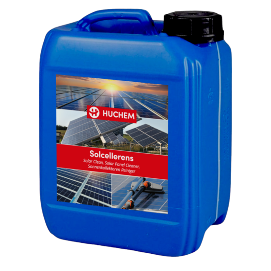 Huchem Solcellerens 5L | Solcelle-rengøring & Koncentreret Rengøringsmiddel