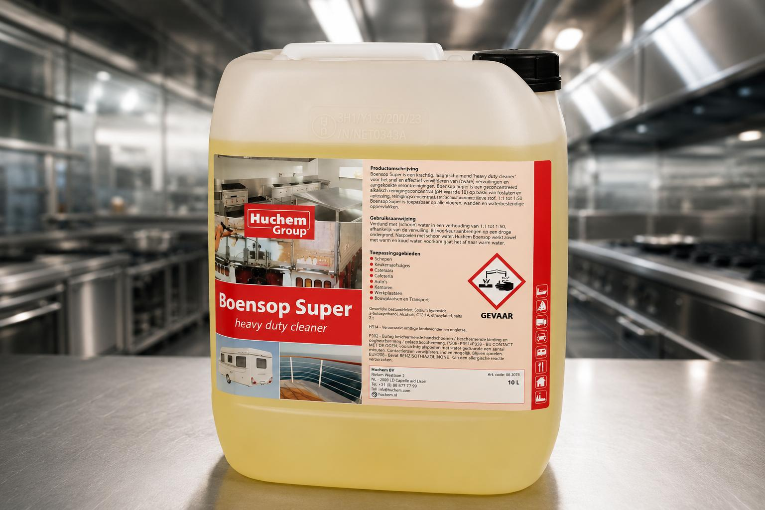 Boensaebe Super: Ét produkt til næsten alle rengøringsopgaver