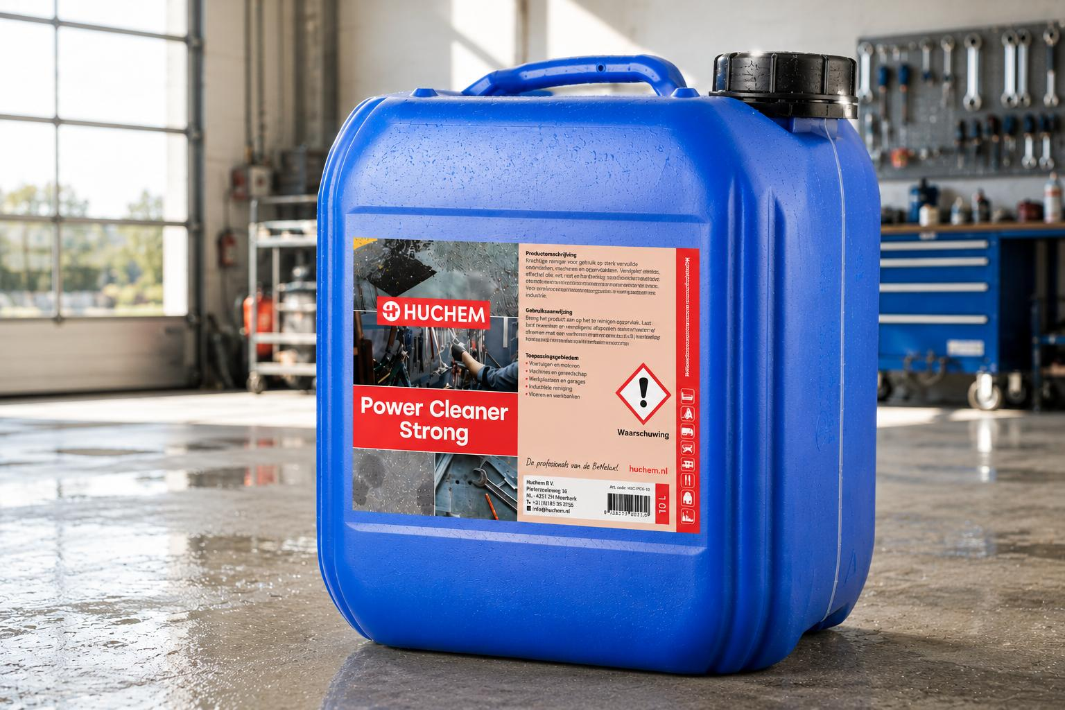 Power Cleaner Strong 10L: den industrielle affedter til de hårdeste opgaver