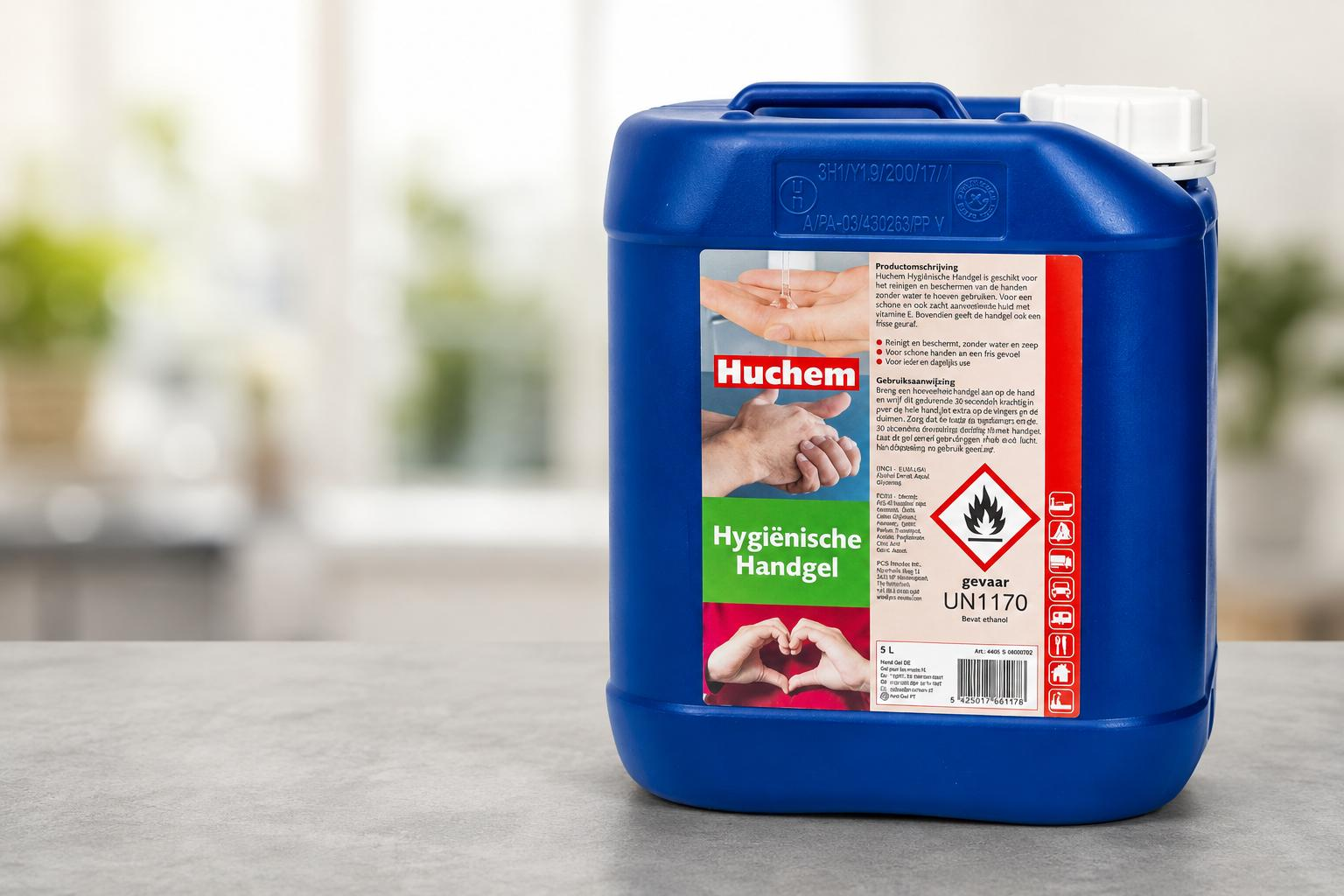 Hygiejnisk håndgel 5 liter: lavere omkostninger pr. dosering og altid nok på arbejdspladsen