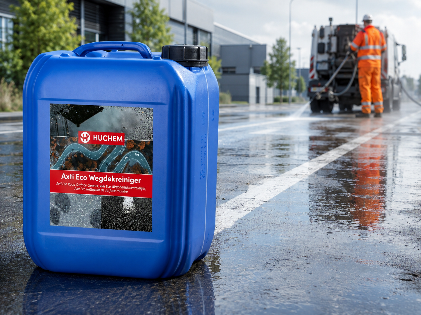 Asfaltrens ECO: sådan fjerner du olie- og asfaltpletter fra veje og beton