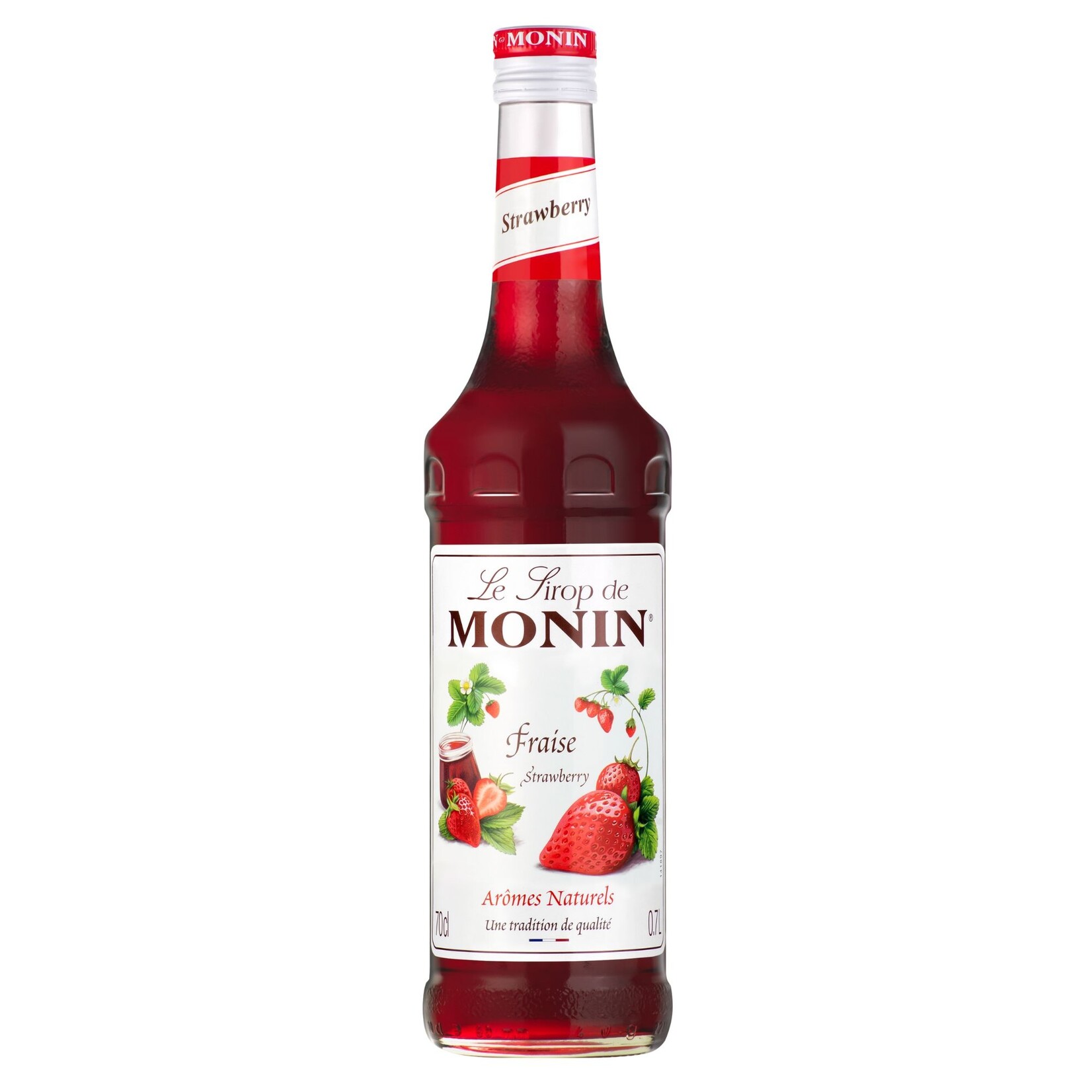 MONIN Monin Aardbei Siroop — Zoet, fris en veelzijdig voor lemonades & cocktails