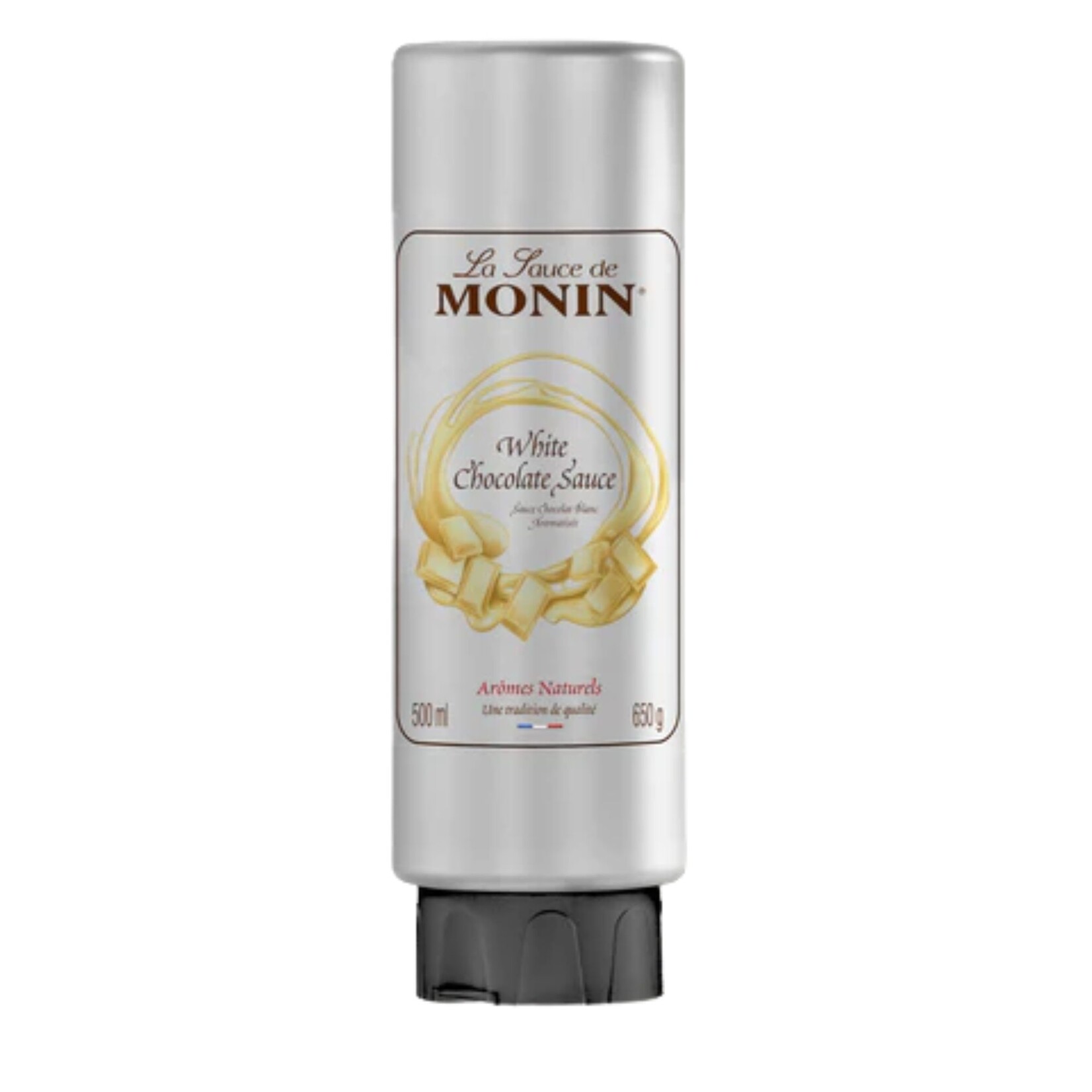 MONIN  Witte Chocolade Topping âRomige afwerking voor koffie, desserts & cocktails