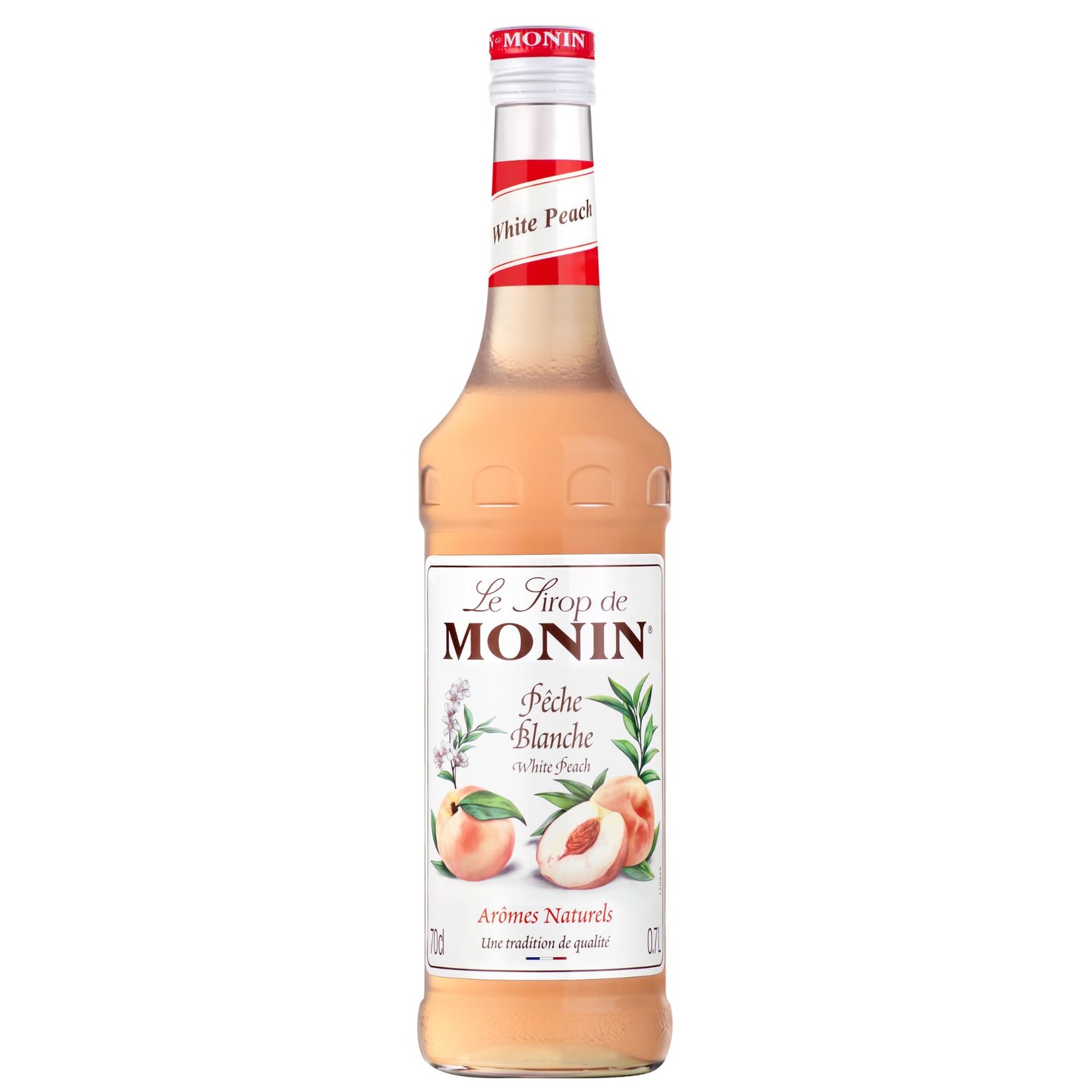 MONIN  Witte Perzik Siroop  Zomerse basis voor Bellini & specialty drinks