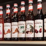 Complete Monin assortiment