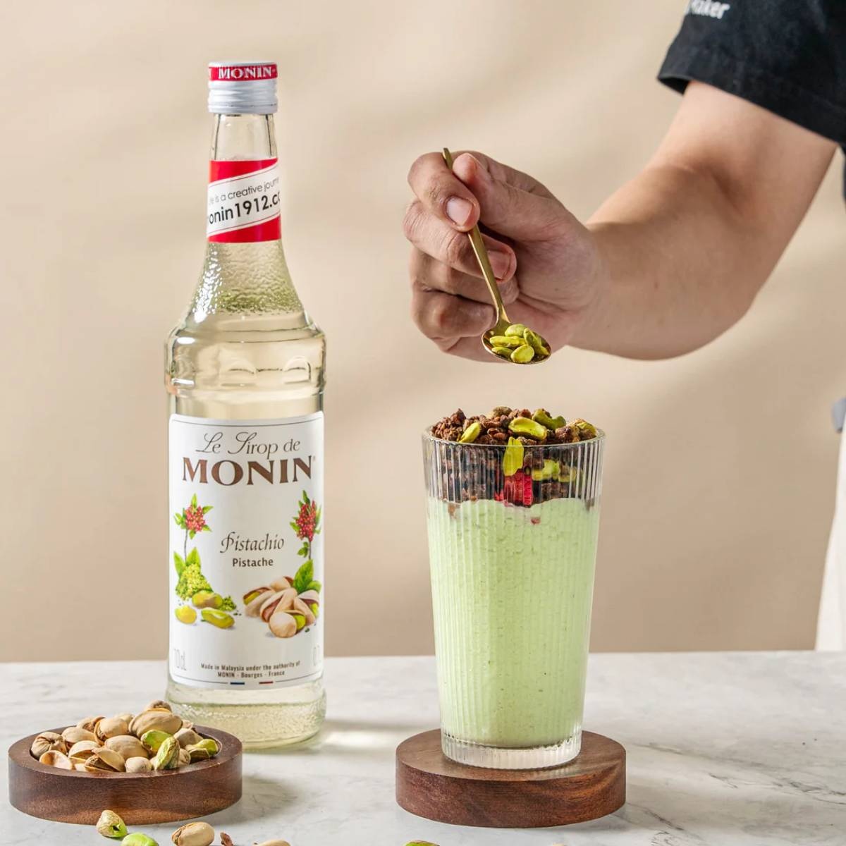Monin Avocado Pistache Smoothie