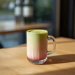Aardbei Matcha Latte Recept met Monin 