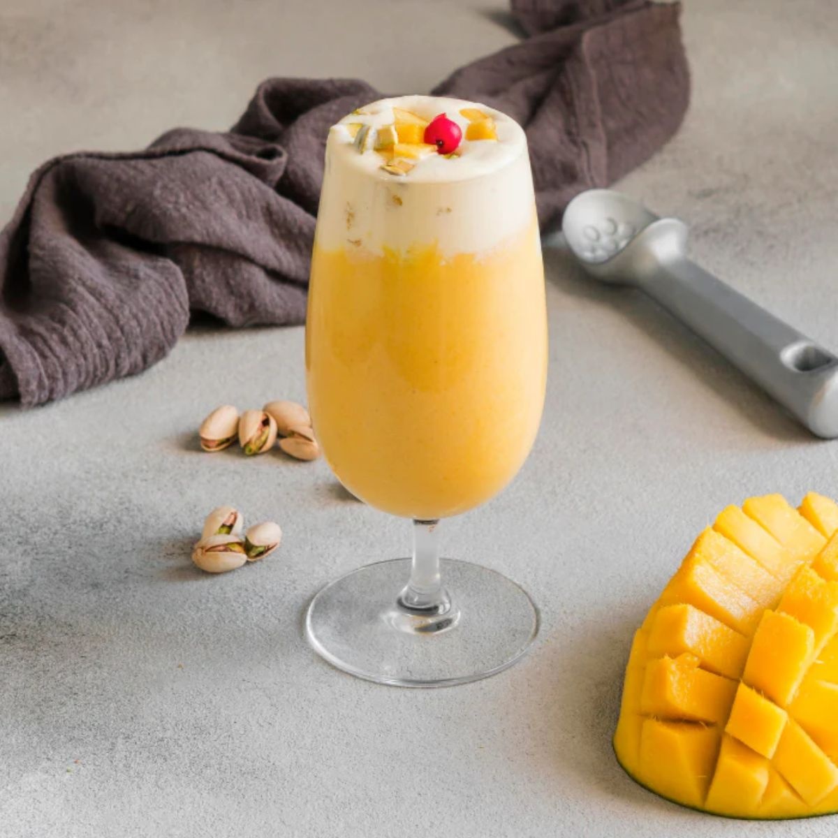 Mango Smoothie maken met Monin