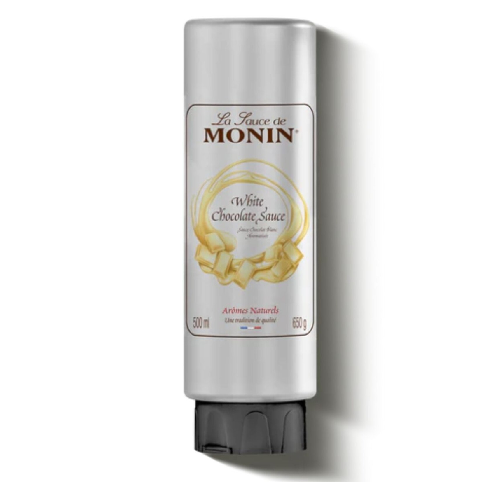 MONIN MONIN Witte Chocolade Topping – Romige chocoladesaus voor koffie & desserts