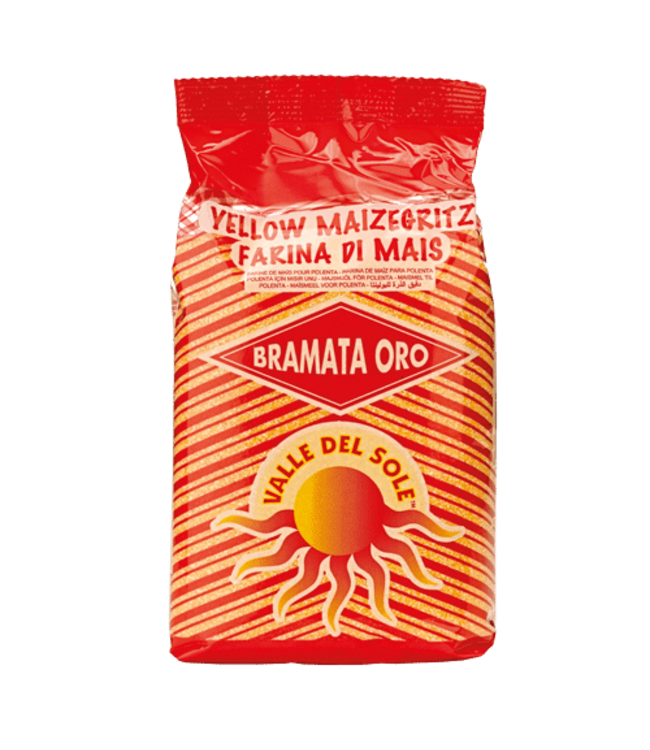 Valle del Sole Bramata Yellow Maize Gritz 1 kg Red