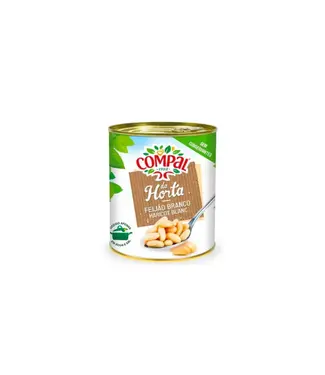 Compal da Horta Compal Feijão Branco Lata 410 Gr