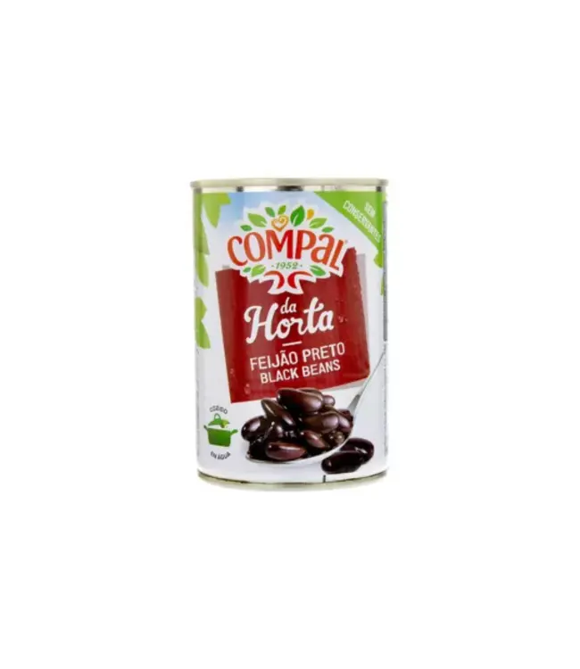 Compal Feijão Preto Lata 410 Gr