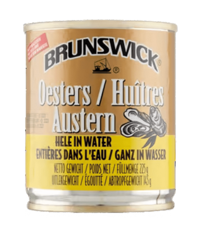 Brunswick Oesters Naturel 225gr