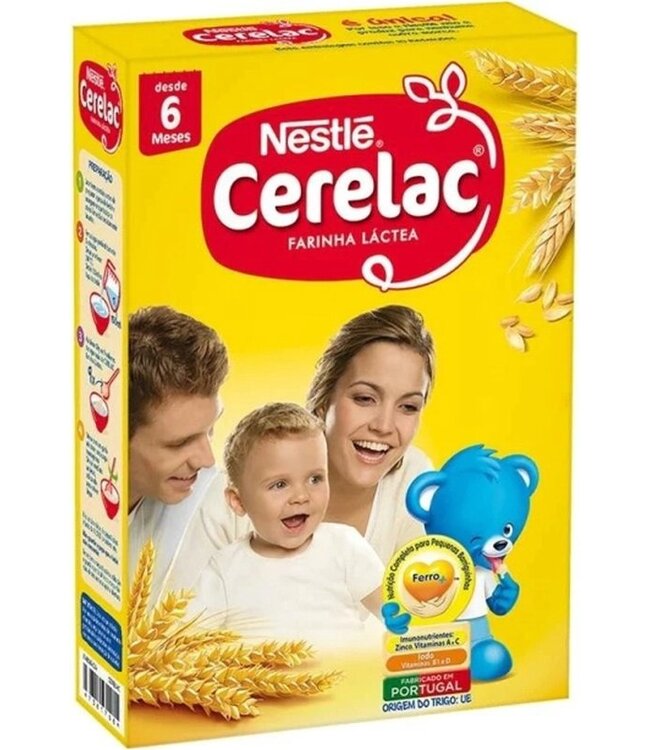 Nestle Nestle Cerelac Farinha Lactea 500 Gr