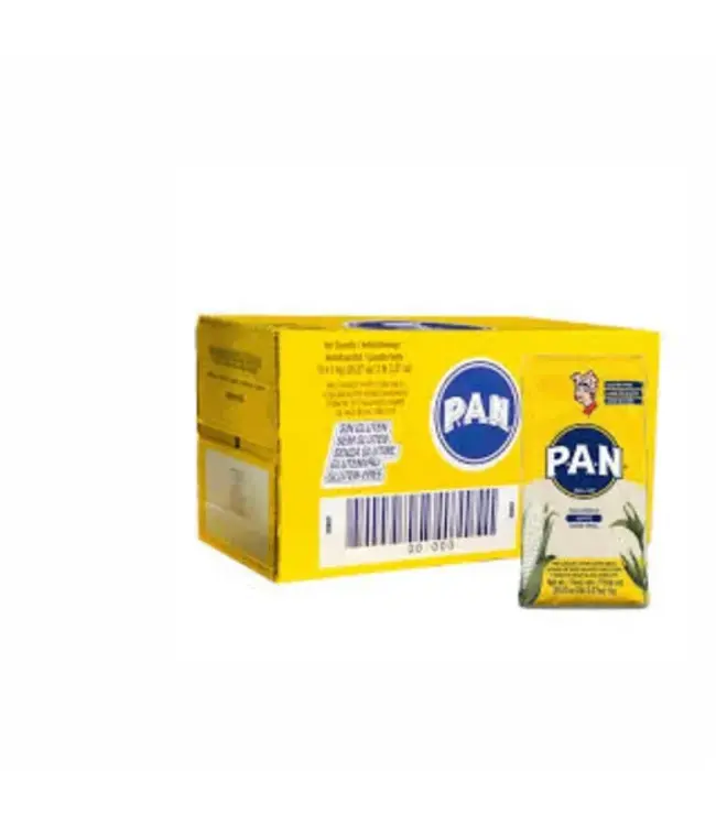 HARINA PAN Harina P.A.N. Wit Maismeel (White Corn Meal) – Arepa Meel 10X(1kg)