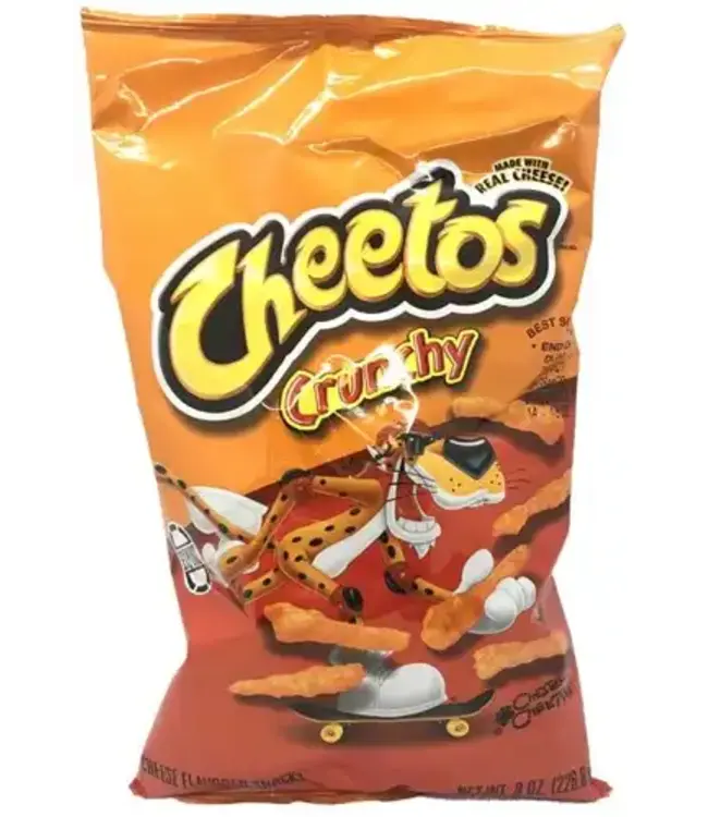 Cheetos CHEETOS CRUNCHY GROOT 8OZ PER PAK