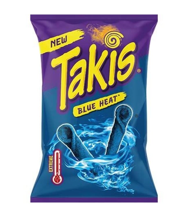 TAKIS  Maïs Snack Blue Heat 18x100g