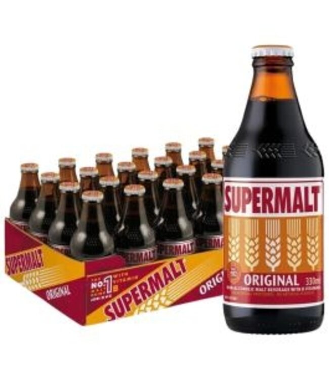 SUPERMALT 24X33CL GLAS FLES
