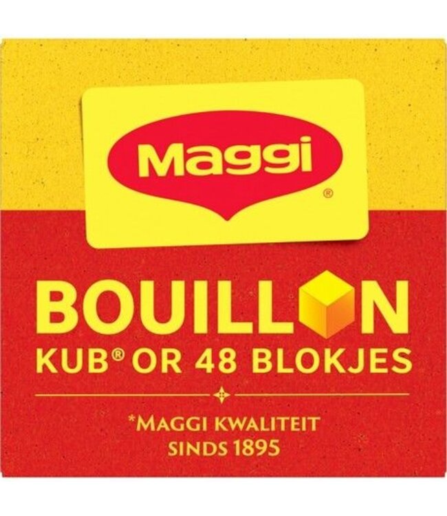 MAGGI BOUILLON BLOKJES 15X48X4G PER STUK