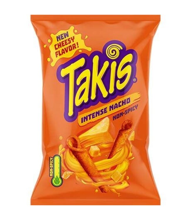 TAKIS  Maïs Snack Intense Nacho 18x100g
