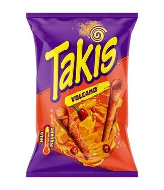 Takis TAKIS  Maïs Snack Kaas Queso Volcano 18x100g
