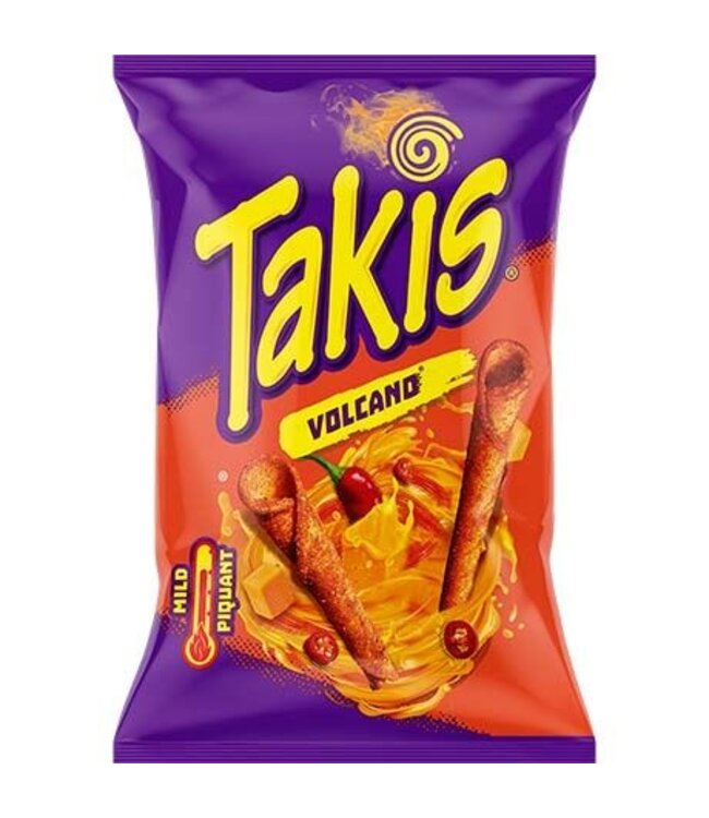 TAKIS  Maïs Snack Kaas Queso Volcano 18x100g