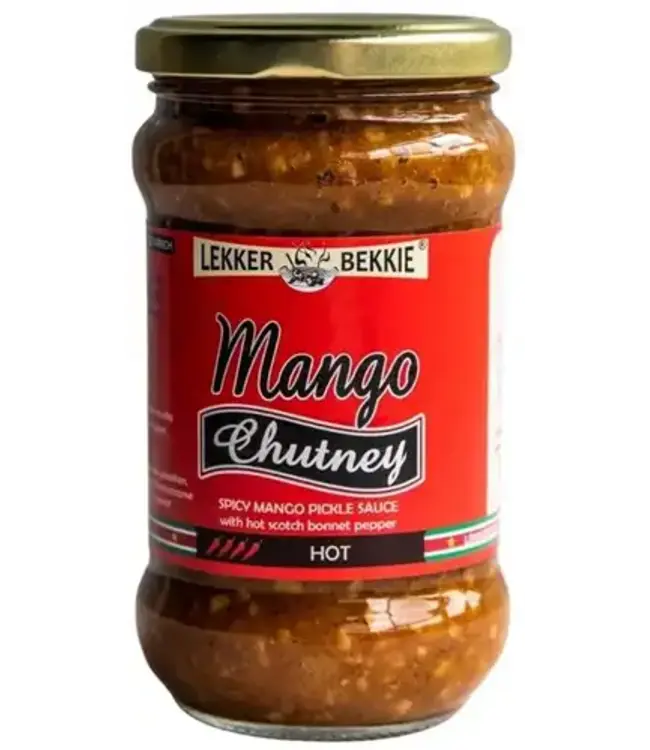 LEKKER BEKKIE MANGO CHUTNEY 18X300ML