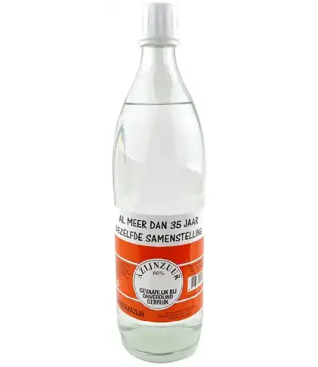 SCHOONMAAKAZIJN WIT (80%) 1.0LTR
