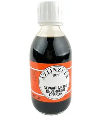 Ayat Food Products SCHOONMAAKAZIJN ZWART (80%) 250ML PER FLES