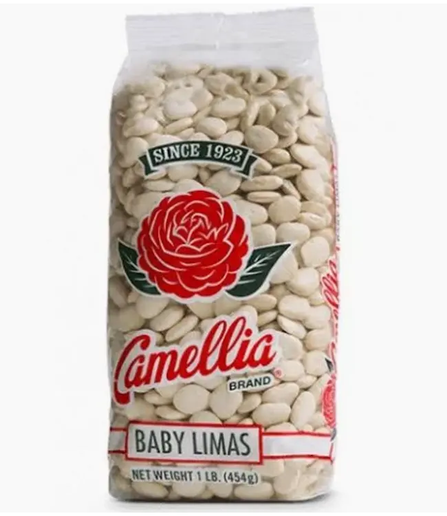 LARGE LIMA BEANS CAMELLIA 454G PER PAK