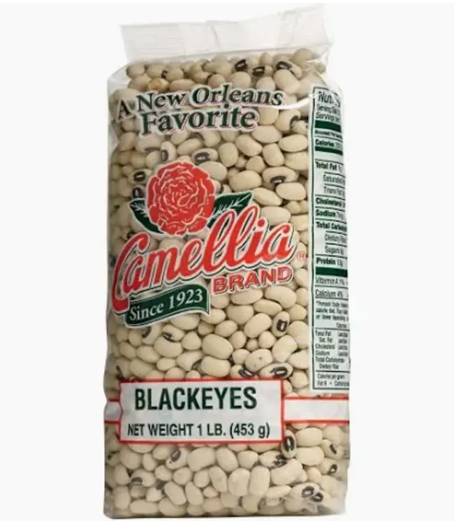 BLACK EYE BEANS CAMELLIA 454G PER PAK