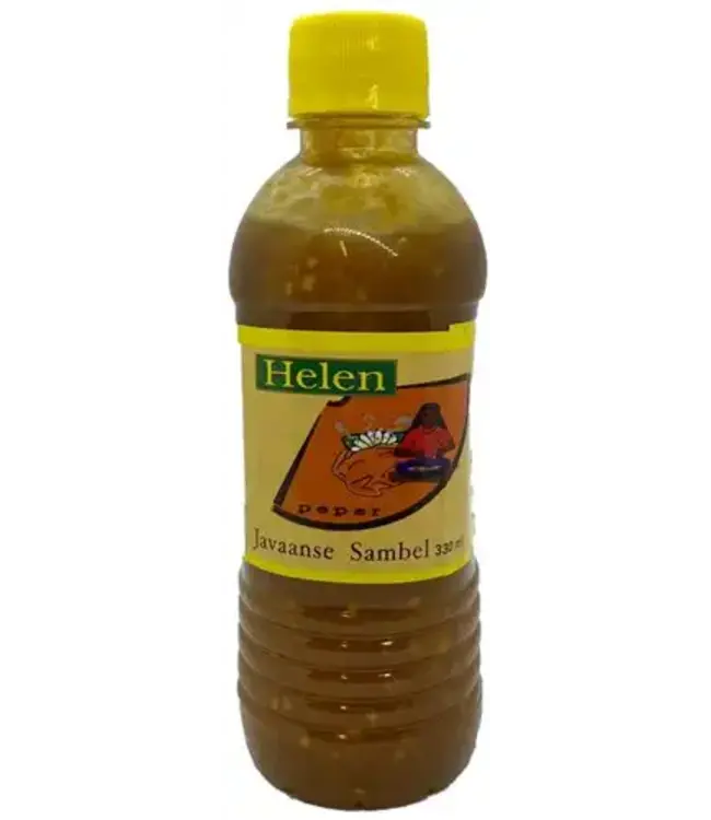 HELEN JAVAANSE SAMBAL (GEEL) 330ML PER FLES
