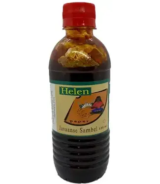 Helen HELEN javaanse sambel 330ML PER FLES (ROOD)